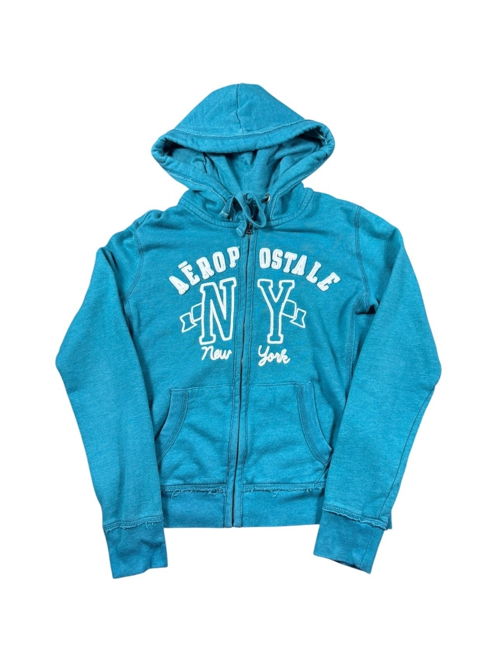 Aeropostale Y2K New York Full Zip Hoodie
